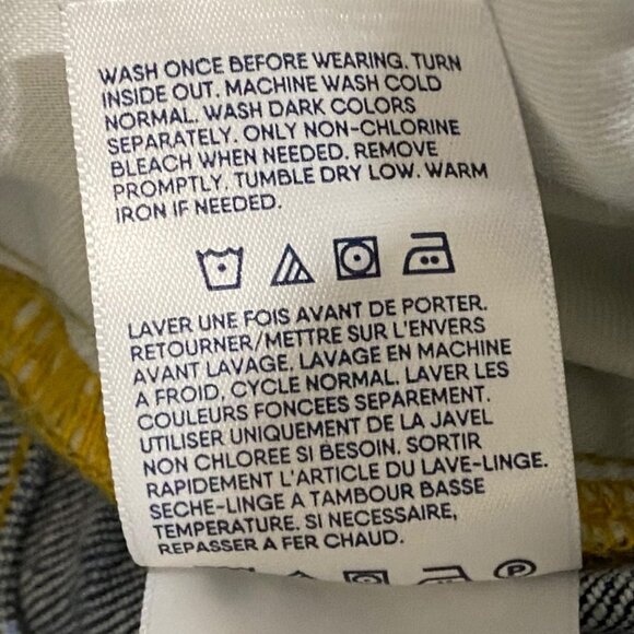 Lands End Square Rigger Straight Fit Mens Jeans Size 44 Classic Preppy Coastal - Picture 8 of 9